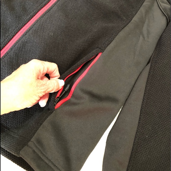 SPYDER jacket Men’s Small. NWT Red and black brand new. Zip up & zip pockets. - Picture 9 of 13